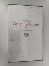 PRIMO LEVI OPERE COMPLETE