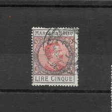 Regno marca da bollo 5 lire