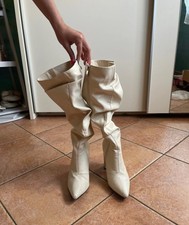 stivale panna con tacco