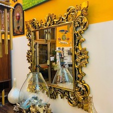 Specchio barocco cornice legno