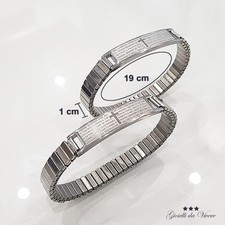 BRACCIALETTO PIASTRINA INCISA