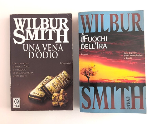 Lotto libri wilbur smith - -, i