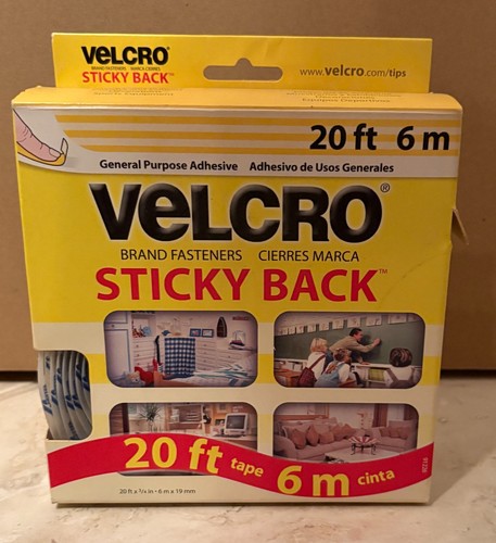 Velcro brand sticky - brand, back