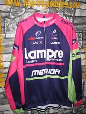 Vintage Cycling Jersey Maglia Ciclismo Bici pro team Lampre Merida Sidi Samsung