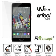 Wiko U Feel Fab - Vitre de Protection Crystal - TM Concept®
