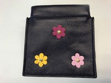  BORSELLINO VERA PELLE PORTA OGGETTI /TRUCCHI /GIOIE/CARTE BORSA PORTA MONETE 