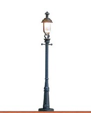 BRAWA 84045 Scala HO Lampione a lanterna a gas luce LED alto mm. 50