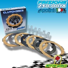 KIT SERIE 4 DISCHI FRIZIONE POLINI (6 Molle) PIAGGIO APE 50 RST MIX 2003