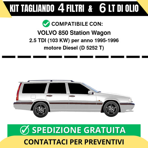 Tagliando per volvo 850 - volvo,