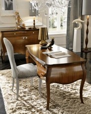 SCRIVANIA BOMBATA SCRITTOIO UFFICIO COLORE CAMERA DA LETTO  VARI COLORI