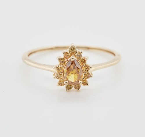 Anello oro 14kt con - 💍,