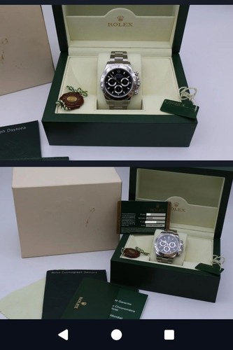 Rolex daytona 116520 full - rolex, set