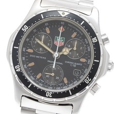 TAG HEUER Professional 570.206 Data Cronografo Quadrante Nero Quarzo Uomo_914772