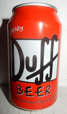 Bicchiere birra SIMPSONS DUFF dalla GERMANIA (33cl) vuoto!!