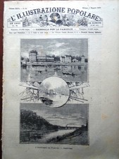L'illustrazione Popolare 5 Maggio 1889 Esposizione di Parigi Indiani d'America