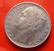 100 LIRE 1971 ERRORE - ASSE RUOTATO DI 15 GRADI [Q672]