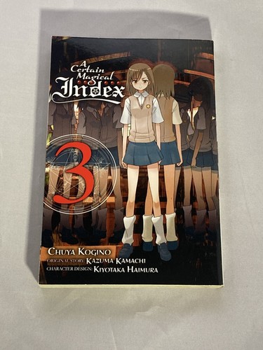 Certain magical index manga - index,