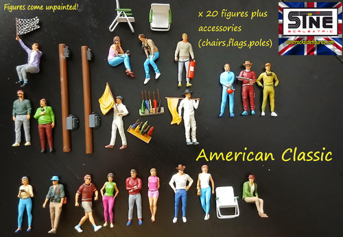 Figurine americane scala 132