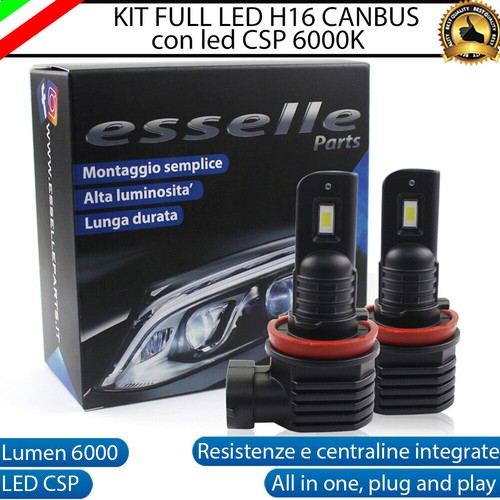 Kit led h16 - kit, bianco