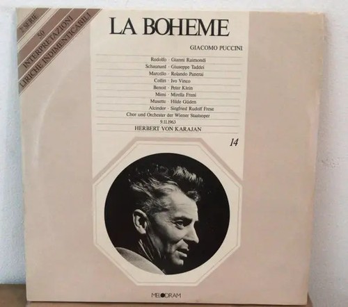 Puccini boheme near mint - la,