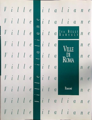 Ville roma belli barsali - ville,