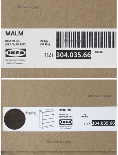 Ikea malm cassettiera - cassettiera, 4