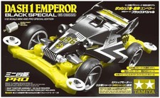 Tamiya 95296 Mini 4wd Dash 1 Emperor Black Special (MS Chassis) Kit Montaggio...