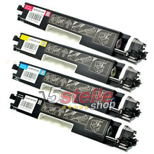 KIT 4 TONER PER HP LASERJET PRO CP1020 CP1025 CP1025nw CARTUCCE NERO + COLORE