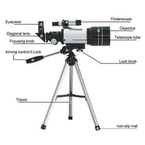 Telescopio astronomico per