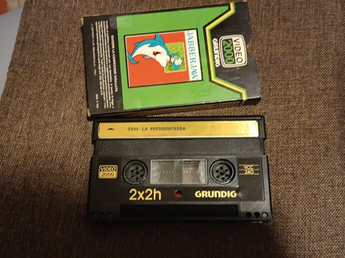 Vhs video 2000 rarissima - video,