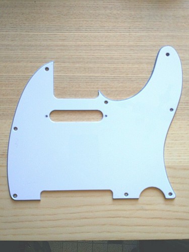 Pickguard telecaster blanc - blanc, 3