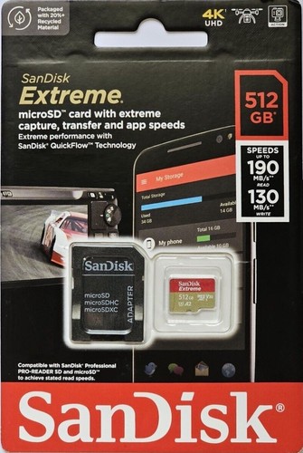 Nuovo 512gb sandisk extreme - nuovo:,