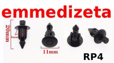 Rivetti scatto Plastica 6mm