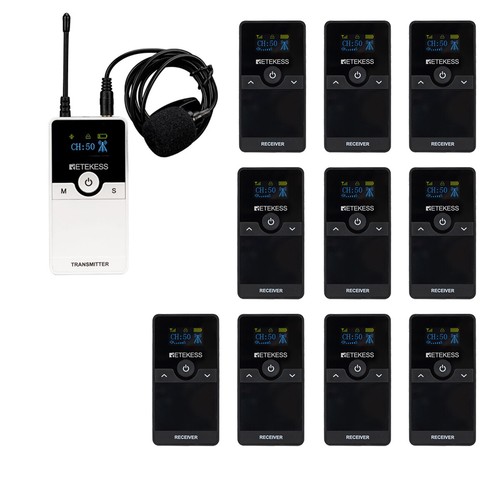 Retekess tt116 uhf tour guide - retekess,