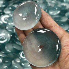 Ping An Kou in giadeite blu