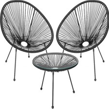 Set Patio in Polyrattan con 2