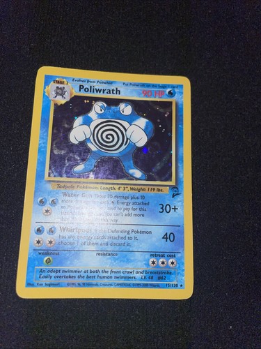 Lotto carte pokemon poliwrath - pokemon,