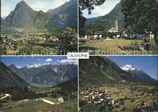 Olivone Panorama Veduta Paese Val Blenio