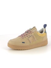 Sneakers stringate uomo beige