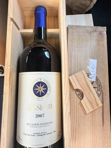 Sassicaia 2007 magnum owc - magnum,