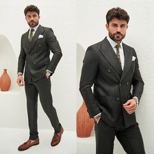 Tuta uomo pizzo bavero righe