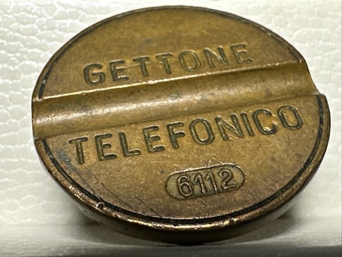 Gettone telefonico senza logo - gettone,