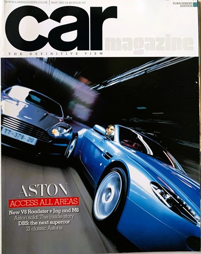 Car magazine may 2007 - -, aston