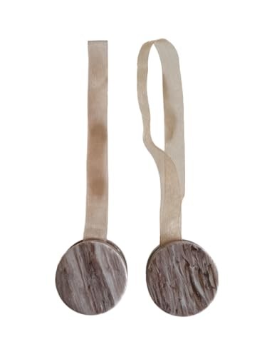 Coppia calamite per tende - di,