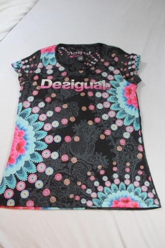 Desigual maglietta nero - maglietta, m