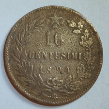 10 centesimi 1894 Regno