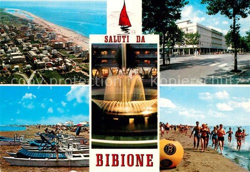 Bibione dall aereo piazza - dall'aereo,