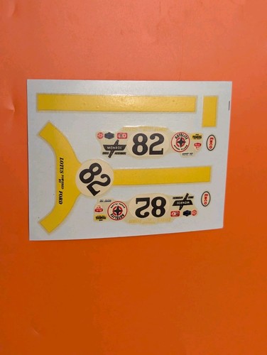Foglio decalcomania modellino