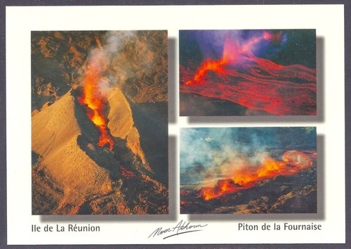 Reunion volcano piton - piton, de