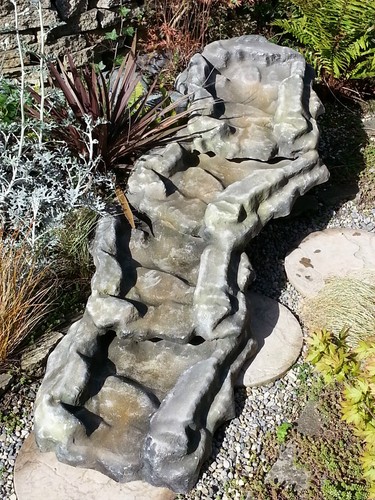 Cascata laghetto giardino - laghetto,